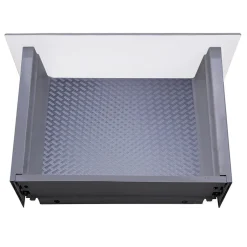 Qubik Systemy Szuflad^Szuflada INSIDE SYSTEM mini box niski 40 ap antracyt