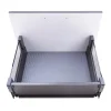 Clearance Qubik Szuflada INSIDE SYSTEM mini box wysoki 40 ap/szkło antracyt