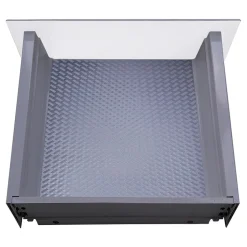 Qubik Systemy Szuflad^Szuflada niska INSIDE SYSTEM BOX 45 antracyt