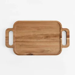 Discount inny Taca do serwowania akacjowa 42x23 cm