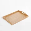 Clearance inny Taca do serwowania bambusowa 40x29 cm