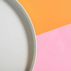 inny Zastawa Śniadaniowa^Tace okrągłe melaminowe mix 37 cm