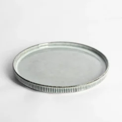 inny Talerze^Talerz ceramiczny szary STRIO 21,3 cm