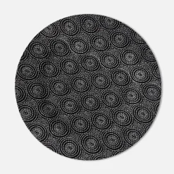 Clearance inny Talerz dekoracyjny czarny 33 cm