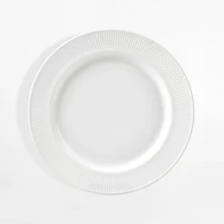 inny Talerze^Talerz deserowy biały DIEGO 17,5 cm