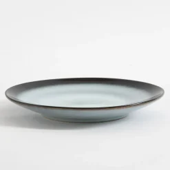 inny Talerze^Talerz deserowy brązowo-szary MALAM 19 cm