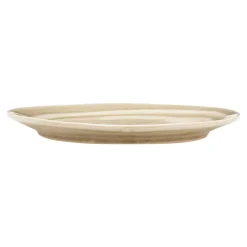 Discount Prima Cucina Talerz deserowy ceramiczny kremowy GLACIAR 21 cm