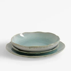 New inny Talerz deserowy ceramiczny AZUR 21 cm