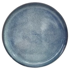 inny Talerze^Talerz deserowy ceramiczny niebieski BALTIC 21 cm