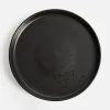 inny Talerz deserowy czarny CARBONO 20 cm