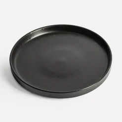 inny Talerz deserowy czarny CARBONO 20 cm