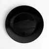inny Talerze^Talerz deserowy czarny NOIR 21,6 cm