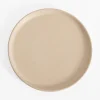 Talerze^Talerz deserowy kremowy MATTE 20 cm