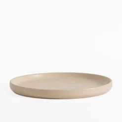 Talerze^Talerz deserowy kremowy MATTE 20 cm