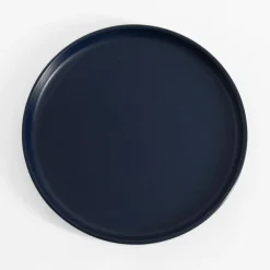 Talerze^Talerz deserowy niebieski MATTE 20 cm
