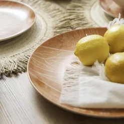 Discount Lubiana Talerz deserowy pomarańczowy CZTERY PORY ROKU 20,5 cm