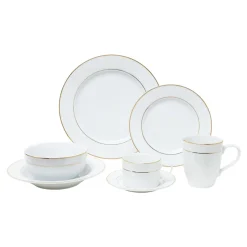 Talerze^Talerz deserowy porcelanowy ORO 20 cm