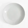 inny Talerze^Talerz deserowy porcelanowy biały 19 cm