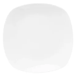 Online Talerz deserowy porcelanowy QUADRO biały 20,9 x 19 cm