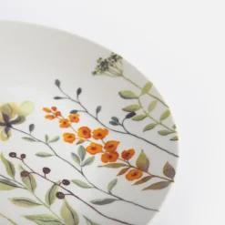 inny Talerze^Talerz deserowy porcelanowy wiosenne kwiaty 20 cm
