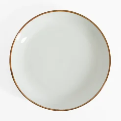 Outlet Porcelana Bogucice Talerz deserowy RUSTIC SNOW 21 cm
