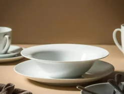 Talerze^Talerz do makaronu porcelanowy RONDO 23,5 cm