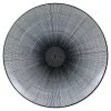 Talerze^Talerz obiadowy biało-czarny OTTICO 26,6 cm