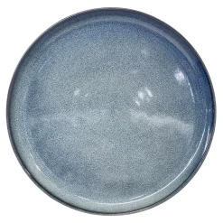 New inny Talerz obiadowy ceramiczny niebieski BALTIC 27 cm