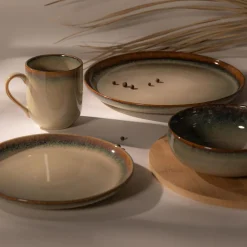 inny Talerze^Talerz obiadowy ceramiczny AURORA 27 cm