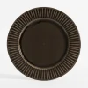 inny Talerze^Talerz obiadowy ceramiczny szary RALPH 27 cm