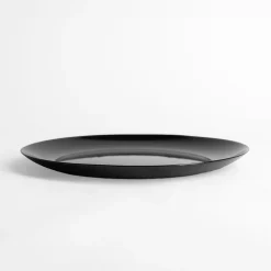 inny Talerze^Talerz obiadowy czarny NOIR 26,6 cm