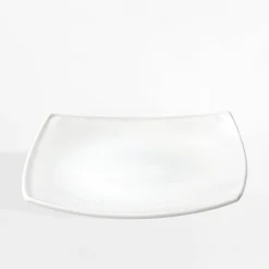 Online inny Talerz obiadowy kwadratowy biały NELI 33x26 cm