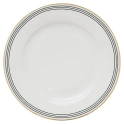 Talerze^Talerz obiadowy porcelanowy ART DECO 27 cm
