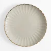 inny Talerze^Talerz obiadowy porcelanowy ZŁOTY RANT 26,6 cm