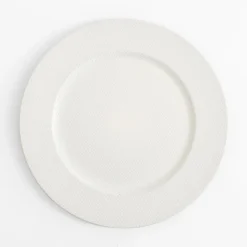 Best inny Talerz ozdobny podtalerz biały 33 cm