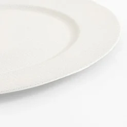 Best inny Talerz ozdobny podtalerz biały 33 cm