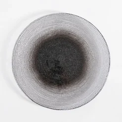 inny Talerz szklany ombre 21 cm