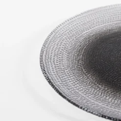 inny Talerz szklany ombre 21 cm