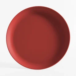 Clearance inny Talerz z melaminy koralowy 21 cm