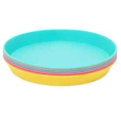 New Talerzyki plastikowe wielorazowe, komplet 6 szt.