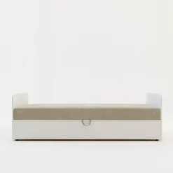 Discount inny Tapczan młodzieżowy beżowy STAŚ 90x200 cm