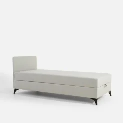 Clearance inny Tapczan młodzieżowy jasnoszary SIBI 90x200 cm