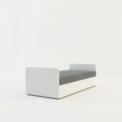 Online inny Tapczan młodzieżowy szary STAŚ 90x200 cm