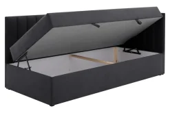 Clearance Tapczan narożny tapicerowany KLAUS 90x200 prawy
