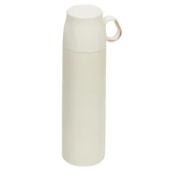 Termosy I Kubki Termiczne^Termos z zakrętką w kształcie filiżanki biały 500 ml