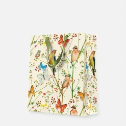 New Paw Torba prezentowa M BIRDS AND BUTTERFLIES 20x25 cm