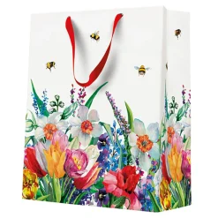 Hot Paw Torba prezentowa MEADOW WITH BEES 26,5x33,5 cm
