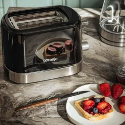 Gorenje Toster czarno-srebrny T800DB