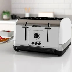 Sale MORPHY RICHARDS Toster na 4 kromki biały VENTURE