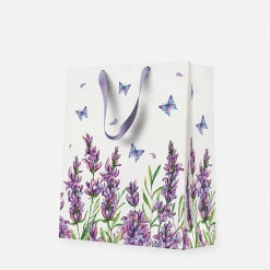 Paw Pakowanie Prezentów^Troba prezentowa LAVENDER BUTTERFLY 20x25 cm
